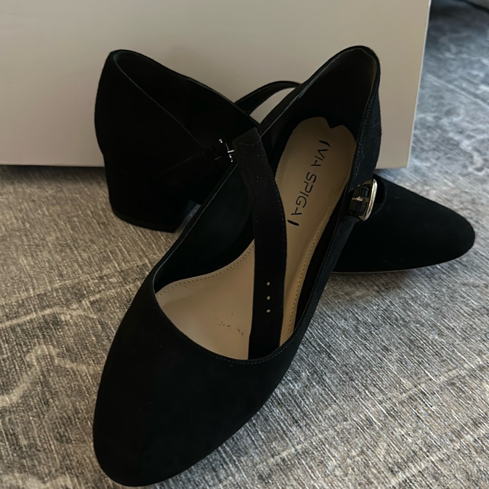 Via spiga velour shoes